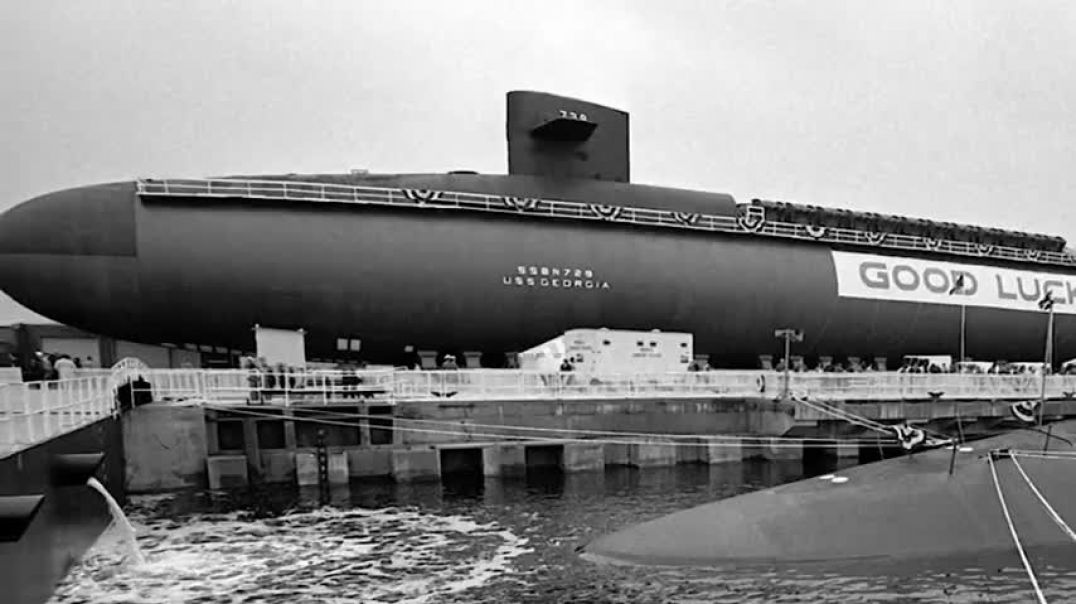 ⁣Ohio class submarines - the American nuclear hammer
