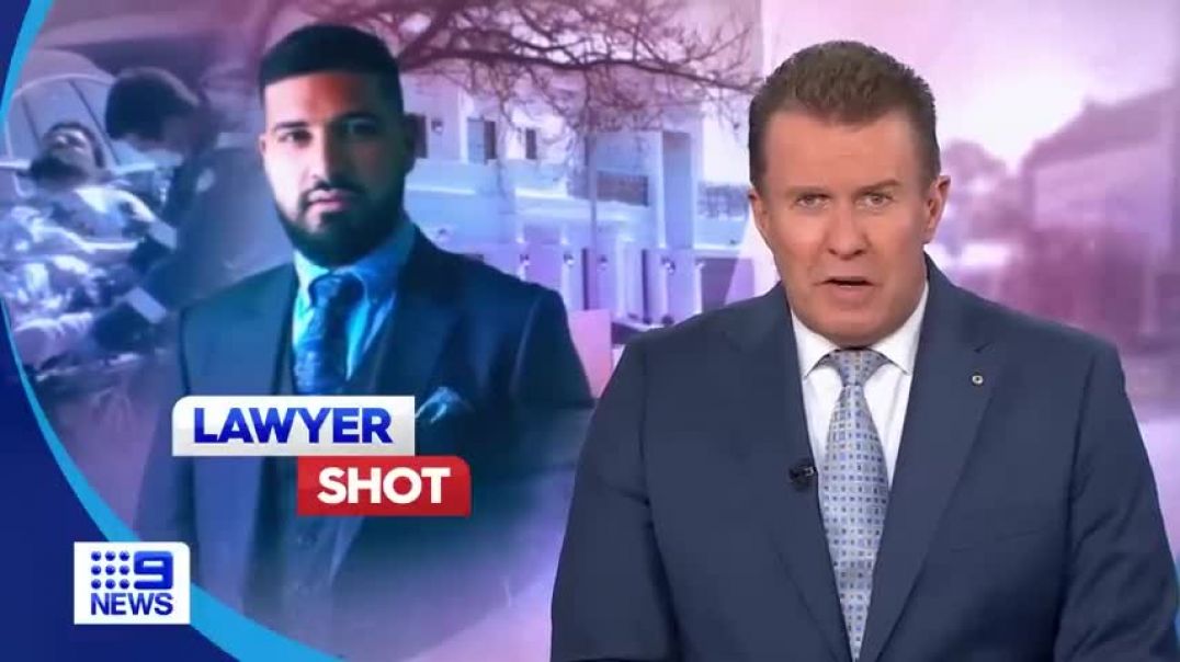 ⁣Defence lawyer shot outside Sydney home in ‘targeted’ attack   9 News Australia