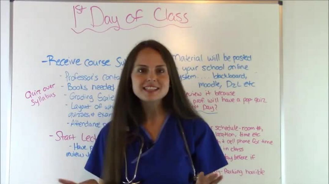 ⁣First Day of Nursing School   What to Expect during the First Week as a Nursing Student