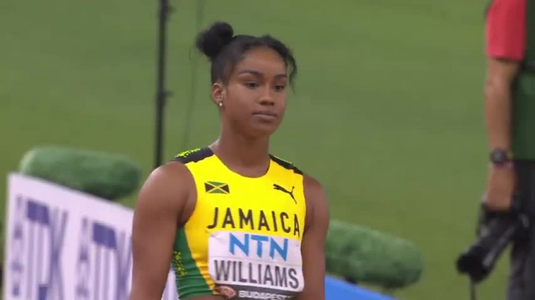 Jamaica's LEGENDARY LINEUP clinches 4x100 finals spot at World Championships | NBC Sports