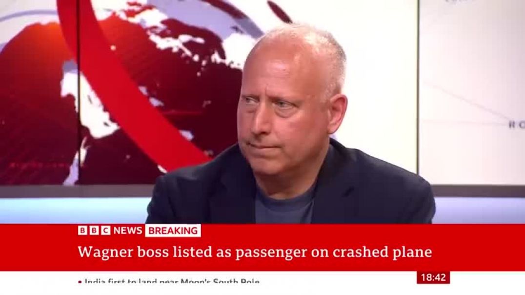 ⁣Wagner boss Prigozhin listed as passenger on crashed plane in Russia - BBC News