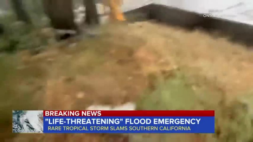 Flood emergency in Southern California