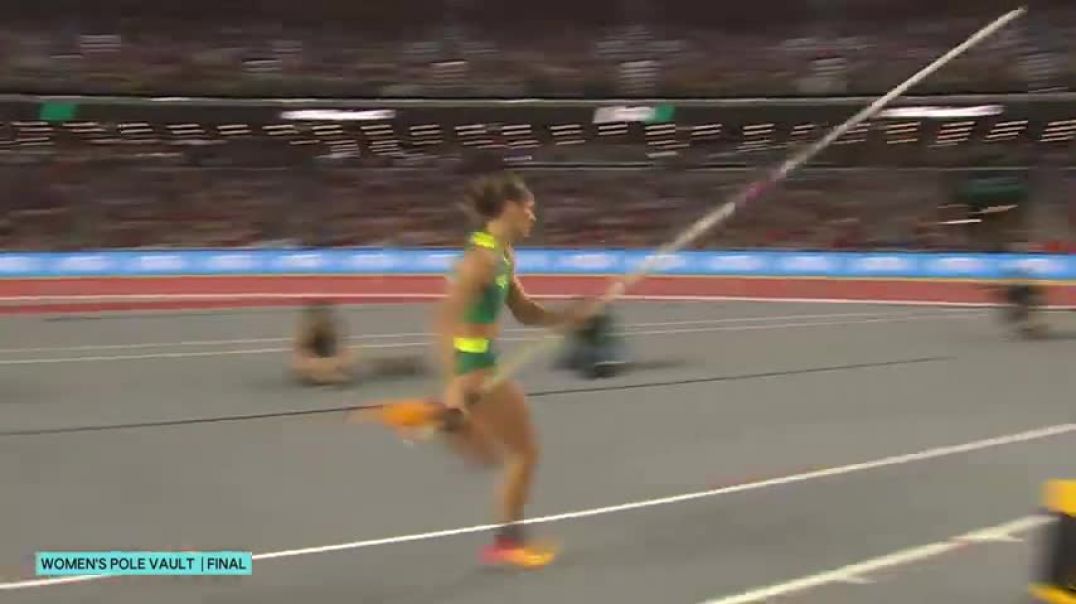 ITS A TIE! Pole vaulters SHARE GOLD after epic World Championship duel | NBC Sports
