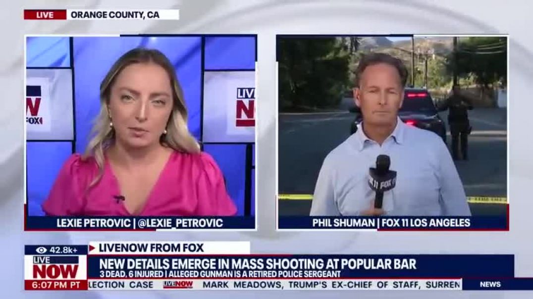⁣Orange County mass shooting retired police sergeant targeted estranged wife   LiveNOW from FOX