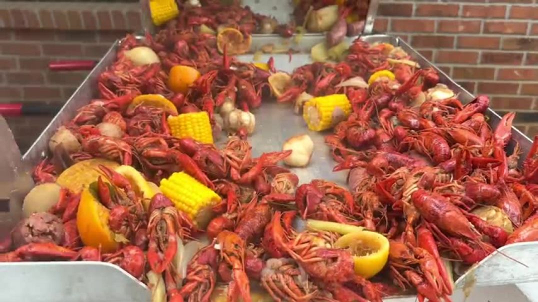 ⁣How To Make Louisiana Boiled Crawfish   Southern Cooking   Chef AldenB