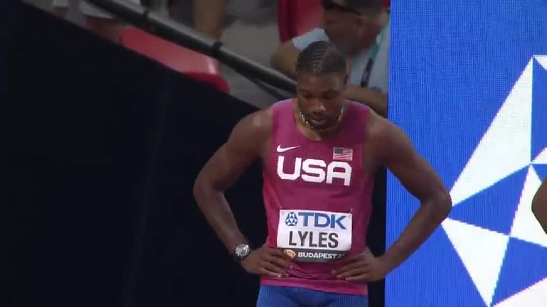 ⁣Noah Lyles begins double dreams with strong 100m heat at Worlds   NBC Sports