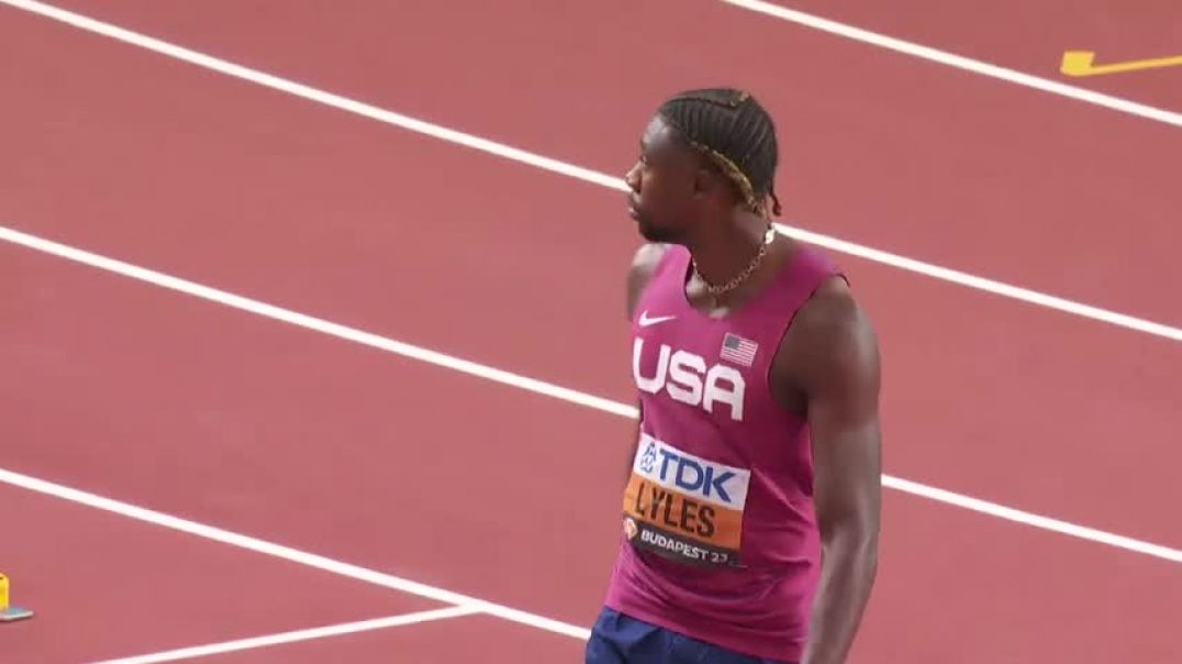 Noah Lyles gets in golf cart collision, then crushes 200m semifinal;eyes threepeat   NBC Sports