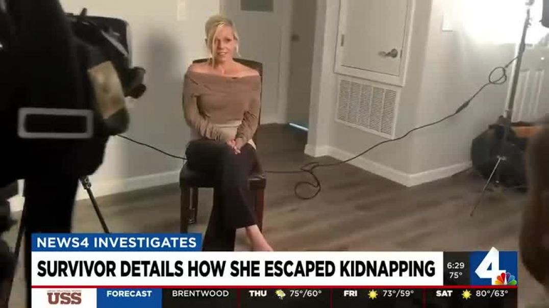 ⁣Survivor details how she escaped kidnapping