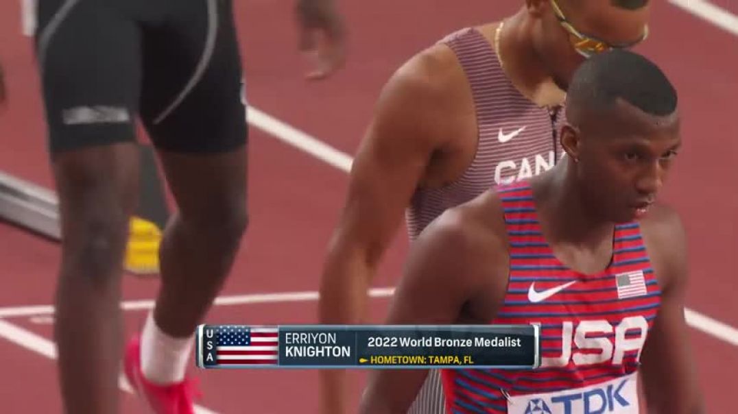 Sprint phenom Erriyon Knighton coolly clinches 200m finals berth at Worlds   NBC Sports