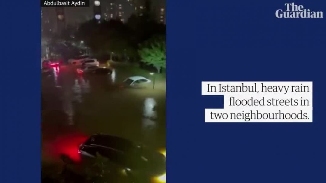 ⁣People trapped and towns inundated as severe storms hit Greece, Turkey and Bulgaria