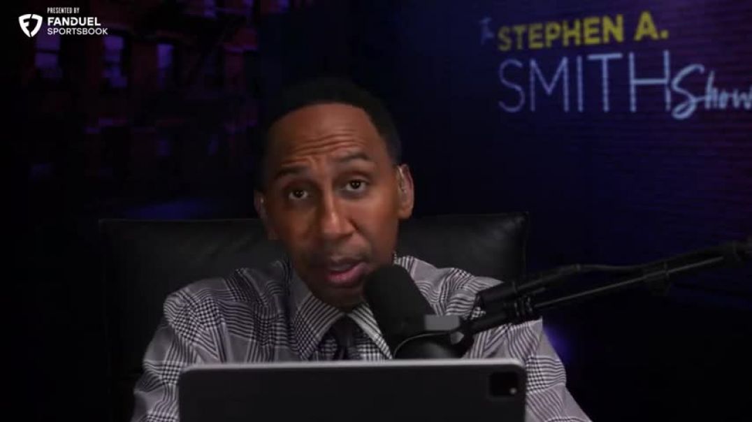 Stephen A. Smith reacts to Damian Lillard being traded to the Bucks