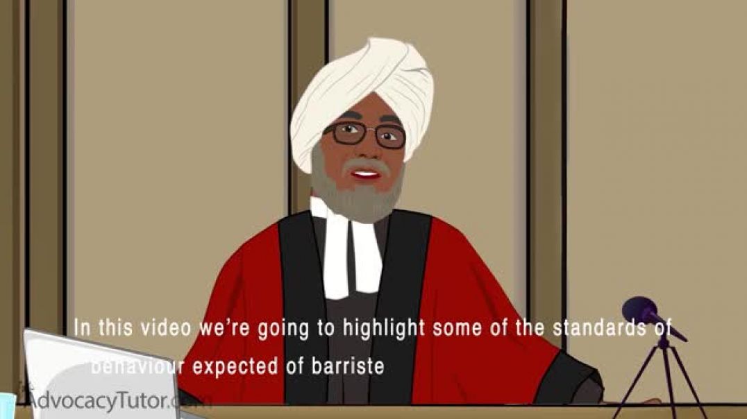 How Lawyers Should Behave in Court - Barrister's Rap: Courtroom Etiquette and Conventions