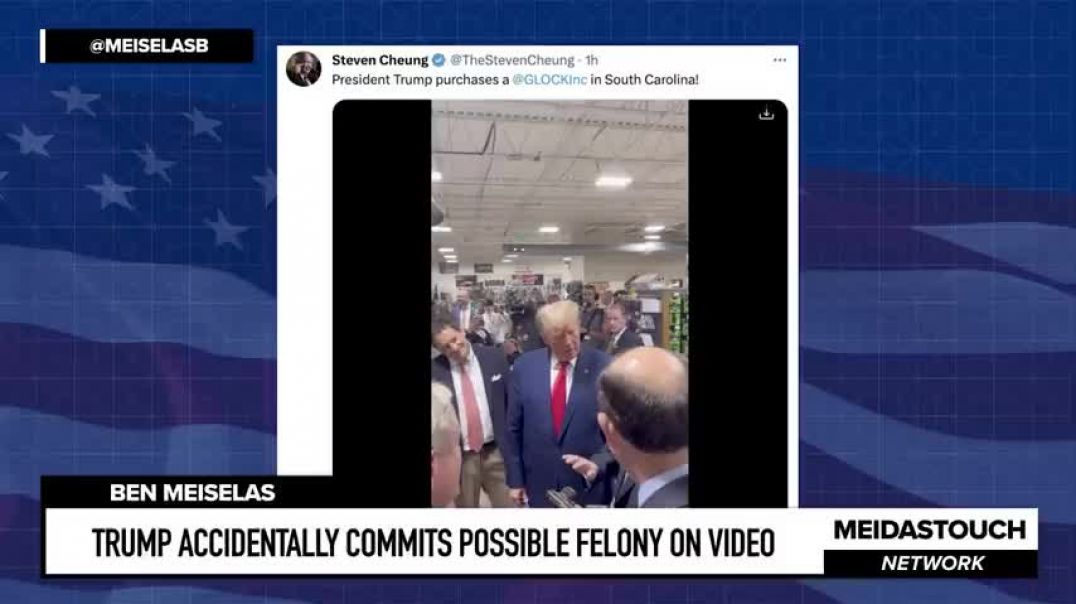 Trump Accidentally COMMITS Possible FELONY on VIDEO Posted by Aide