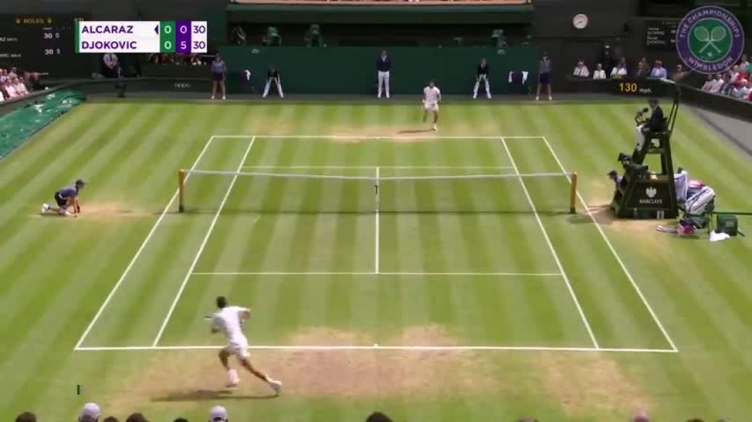 ⁣Carlos Alcaraz vs Novak Djokovic Final Highlights   Wimbledon 2023