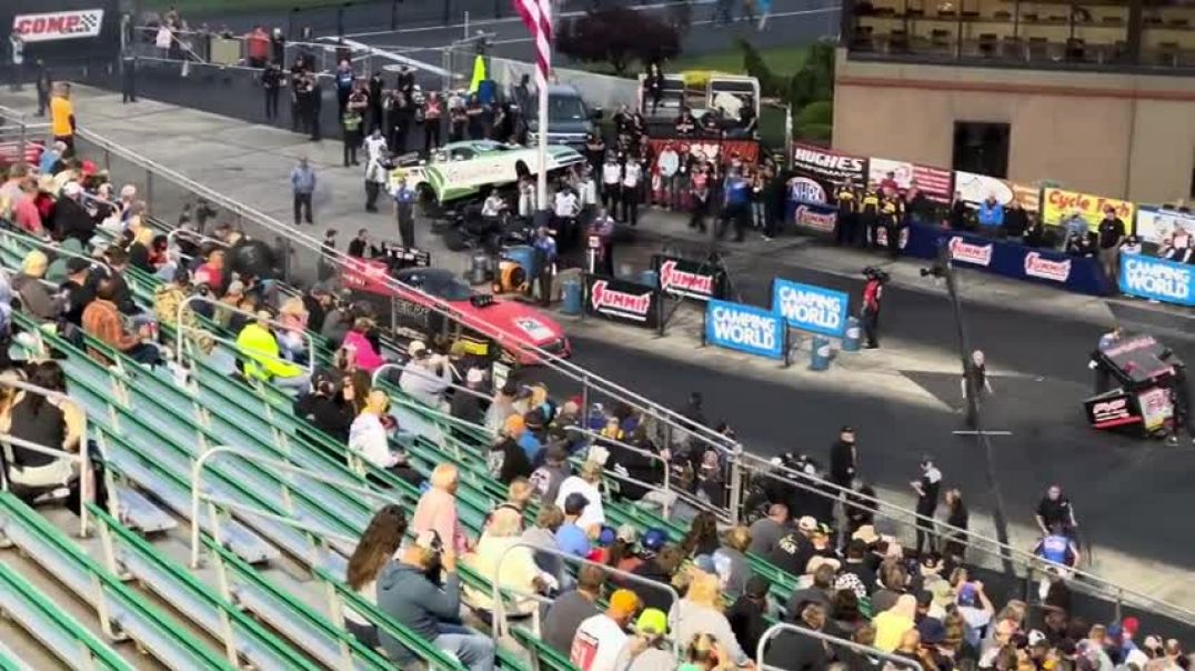 ⁣Nitro Funny Car   Qualifying - 2023 Summit NHRA Nationals @ Norwalk, OH