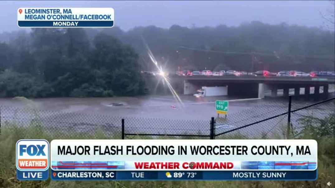 Mayor Of Leominster, MA 'We've Had All of Downtown Flooded'