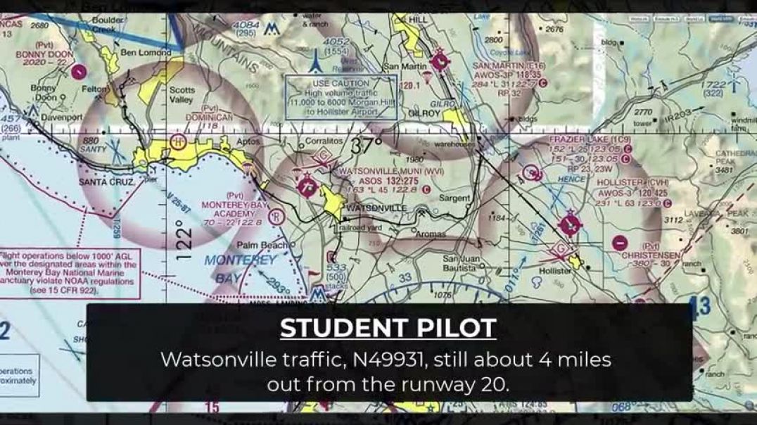 ⁣Student Pilot Stuck At MAX Power - No Way To Land!