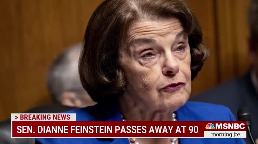 ⁣BREAKING Senator Dianne Feinstein dies at age 90