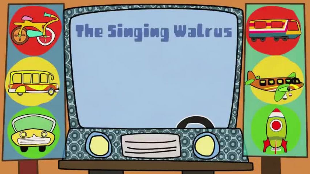 Transportation Song   Transportation for kids   The Singing Walrus