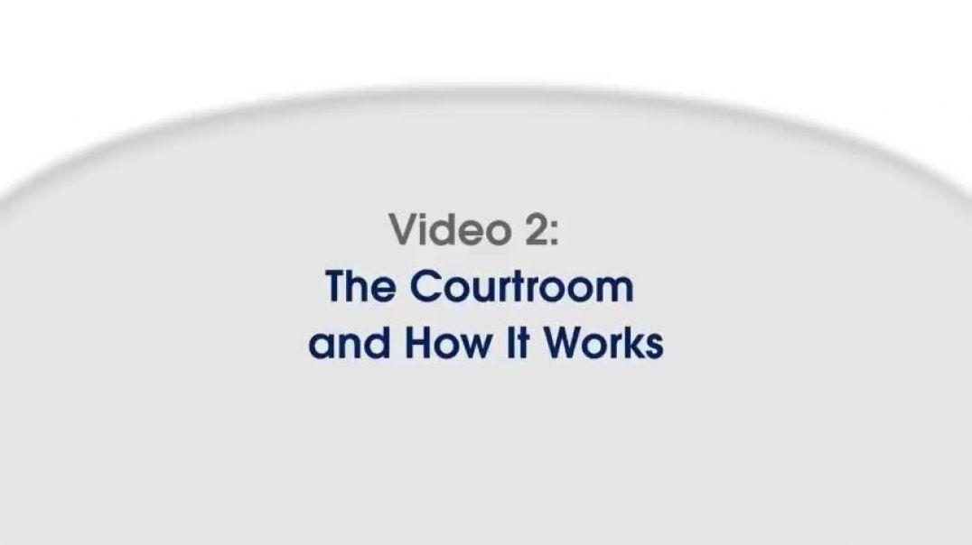 ⁣The courtroom & how it works