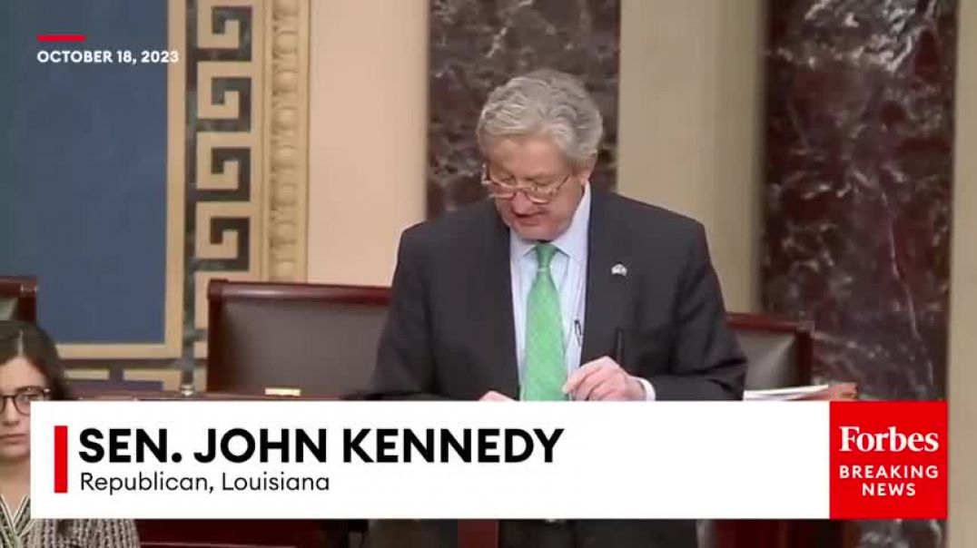 ⁣MUST WATCH: John Kennedy Absolutely Goes Off On New CFPB Rule: 'What In The--?'