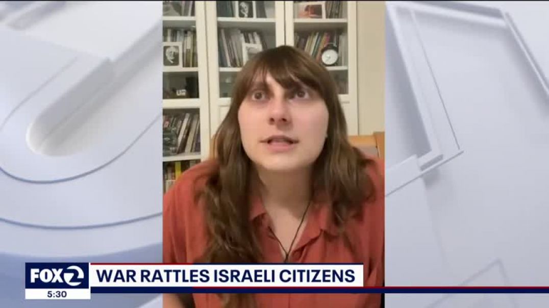 ⁣Woman in Israel describes violence, fear as fighting escalates
