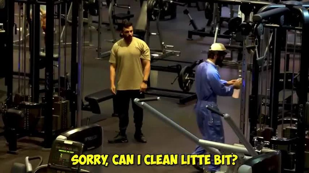 Elite Powerlifter Pretended to be a CLEANER   Anatoly GYM PRANK #6