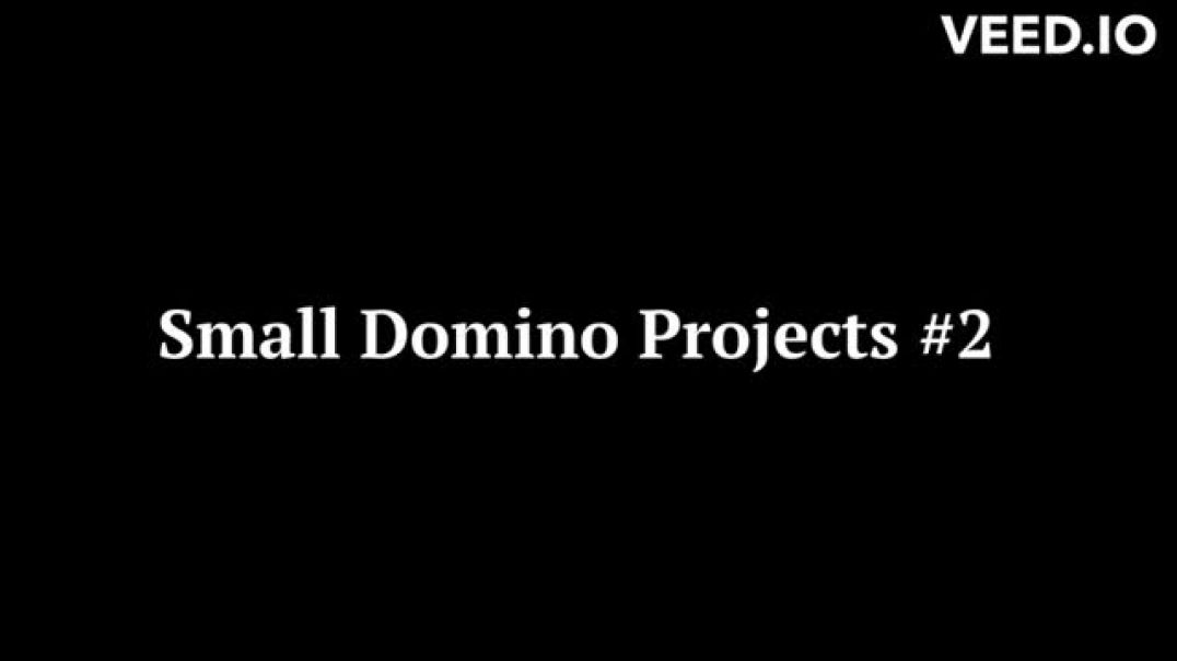 ⁣Small domino projects #2