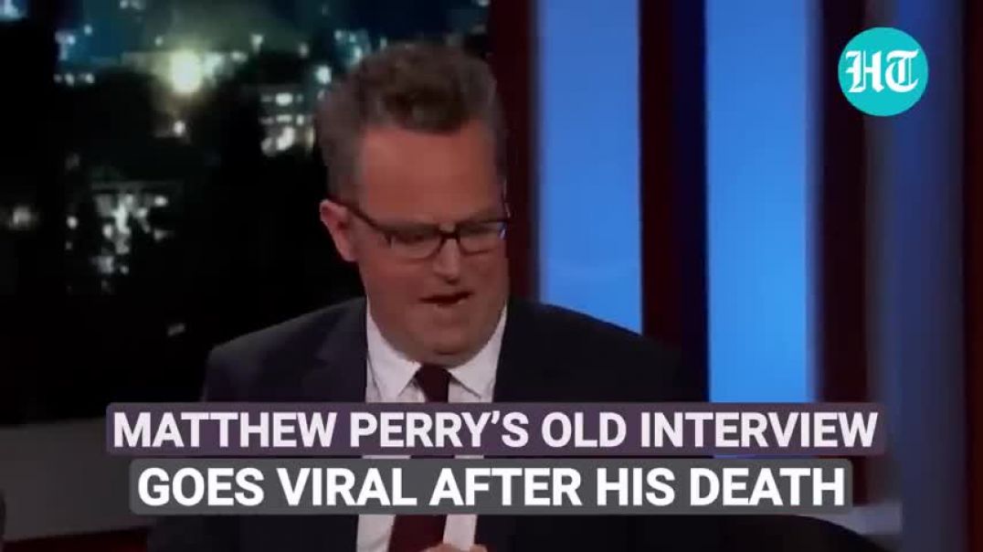 ⁣Matthew Perry 'Beat' Canada PM Trudeau In School; Old Video Goes Viral | Watch