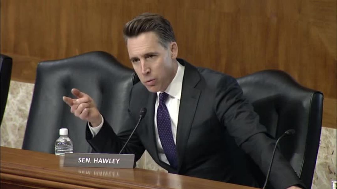 ⁣Hawley Grills Biden Energy Dept. Officials On Pay-to-Play Speaking Events, Insider Stock Trading