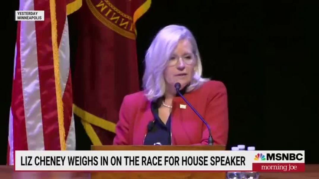 Liz Cheney warns of Jim Jordan taking over as House Speaker