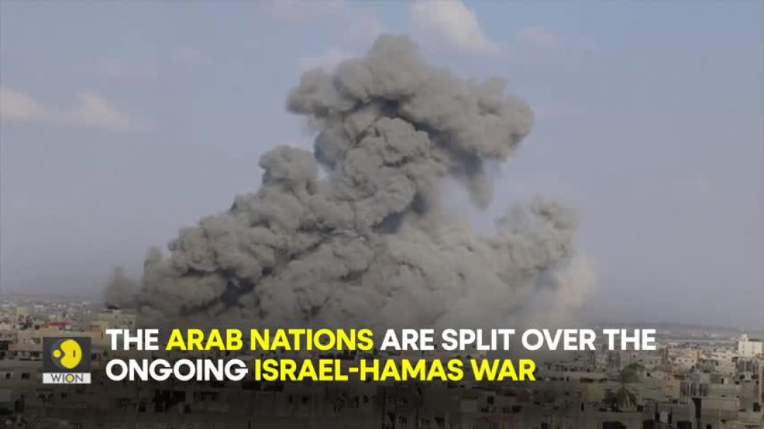 ⁣Israel-Palestine War Arab nations divided over Israel-Hamas War   WION Originals