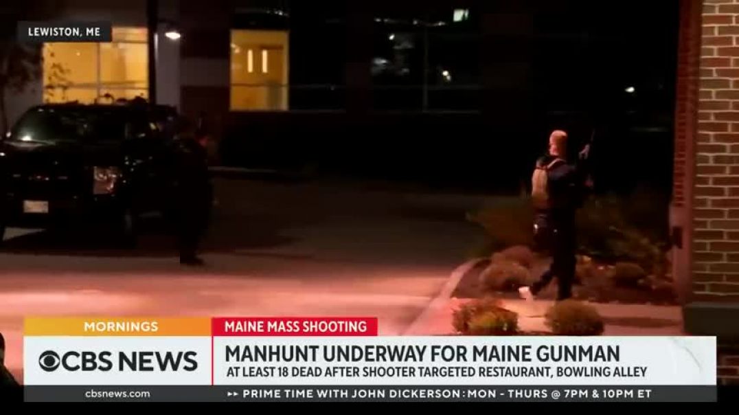 ⁣Manhunt continues for Maine shooting suspect; Families, friends remember victims