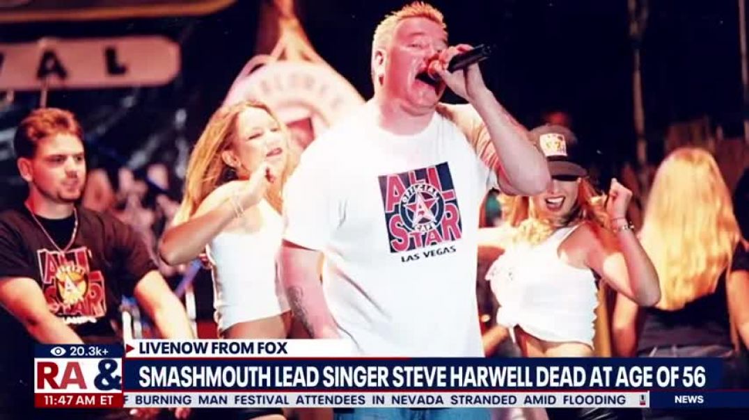 ⁣Smash Mouth singer Steve Harwell dead at 56   LiveNOW from FOX
