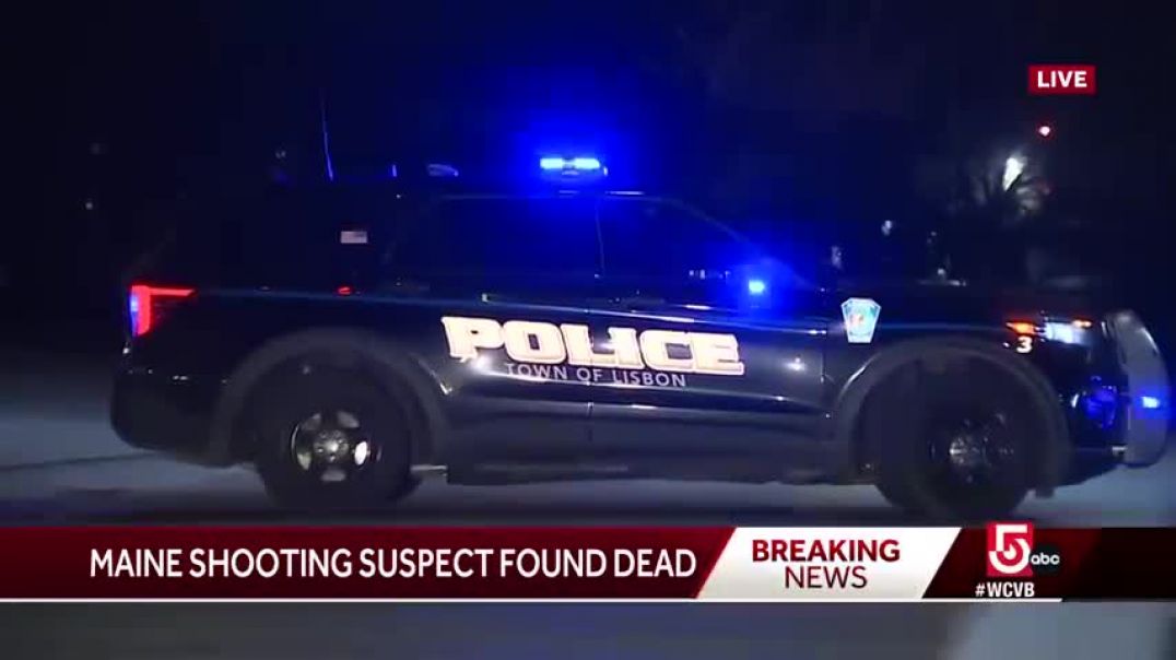 ⁣Maine shooting suspect found dead in dumpster