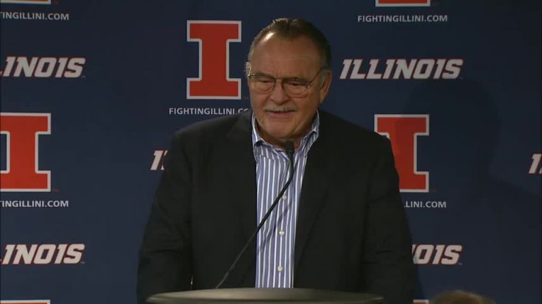⁣Dick Butkus Speaks At Illinois Hall Of Fame Induction Announcement
