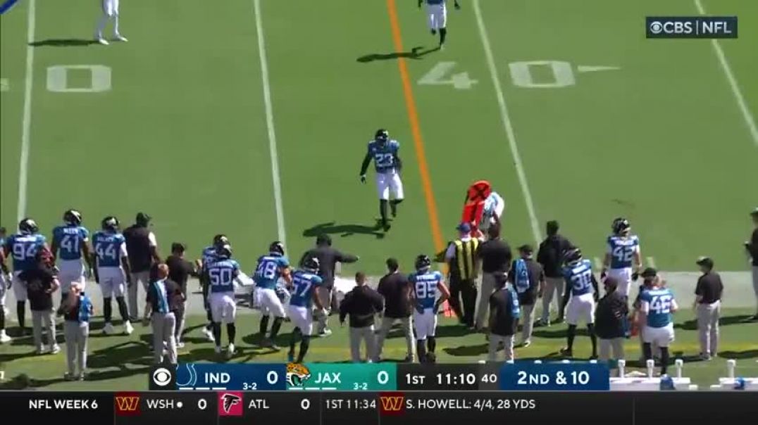 ⁣Indianapolis Colts vs. Jacksonville Jaguars Game Highlights | NFL 2023 Week 6