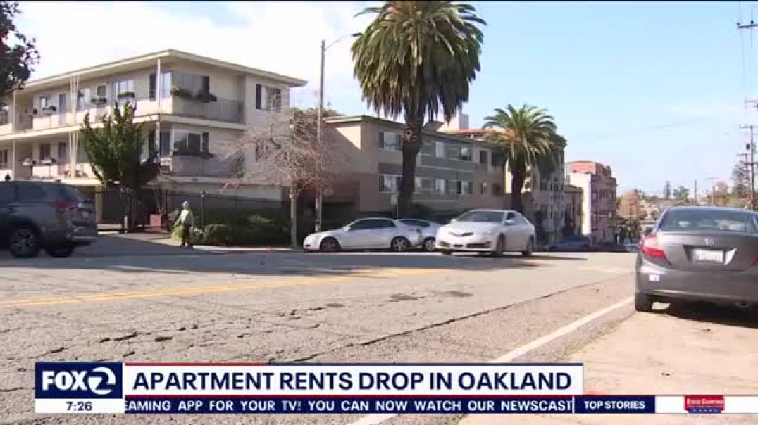 Apartment rents drop in Oakland