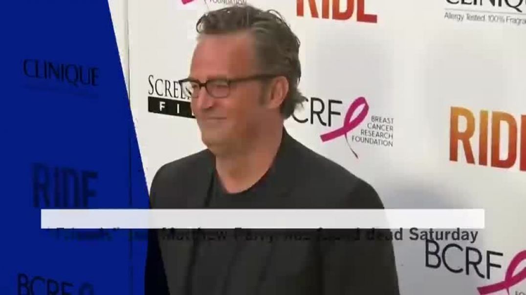 ⁣'Friends' star Matthew Perry dead at 54, found in hot tub, sources say