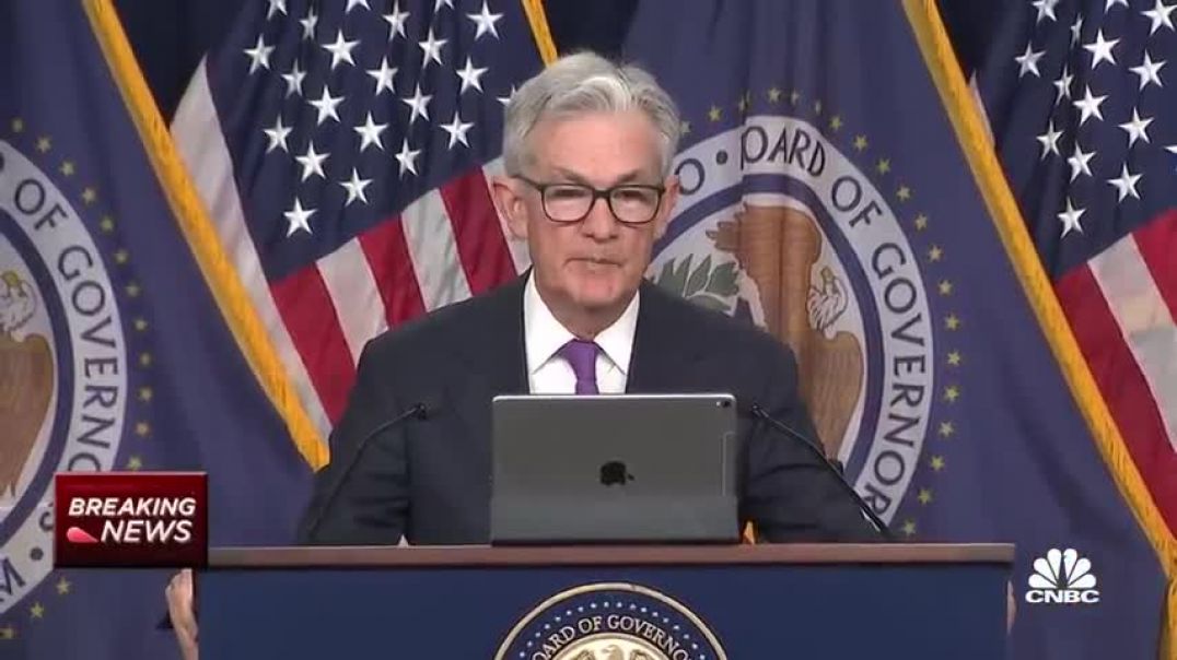 ⁣Fed Chair Powell delivers opening remarks following decision to leave interest rates unchanged