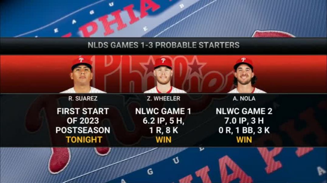 Atlanta Braves vs Philadelphia Phillies [TODAY] NLDS Game 1   MLB Postseason 2023