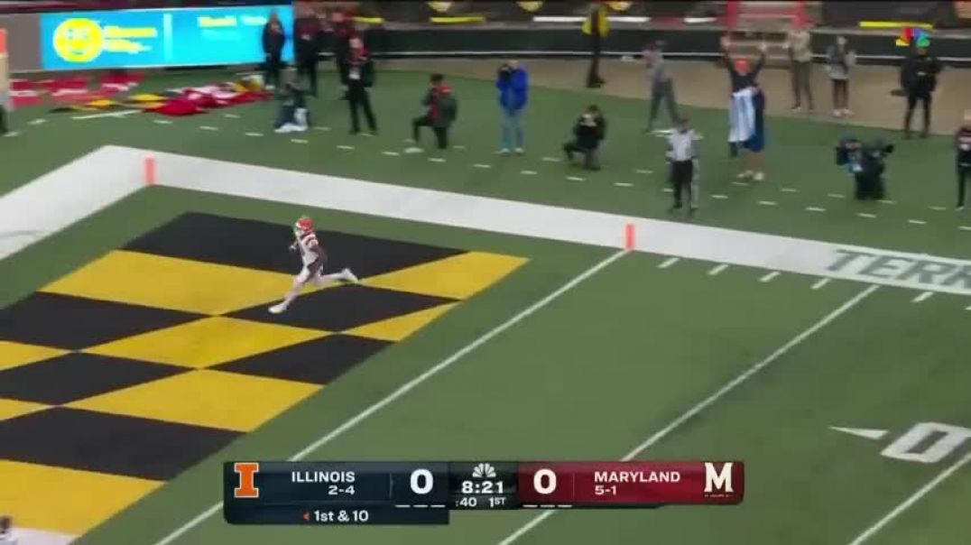 Illinois at Maryland | Highlights | Big Ten Football | Oct. 14, 2023