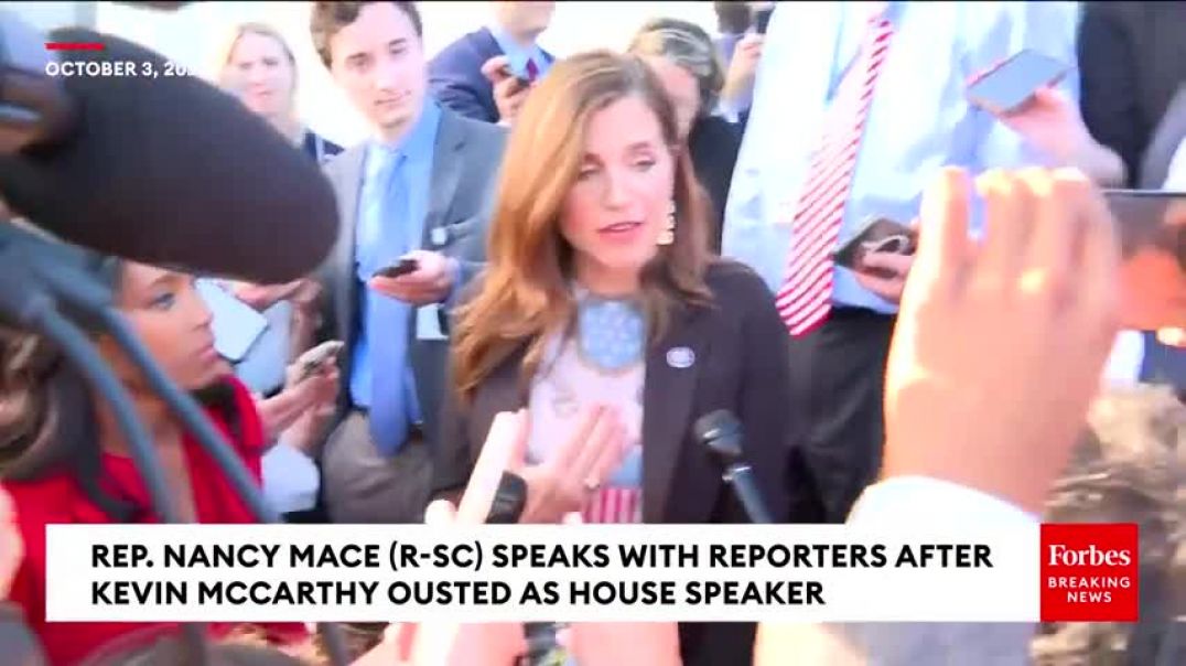 ⁣BREAKING NEWS Nancy Mace Reveals Why She Voted To Oust Kevin McCarthy From The Speakerhsip