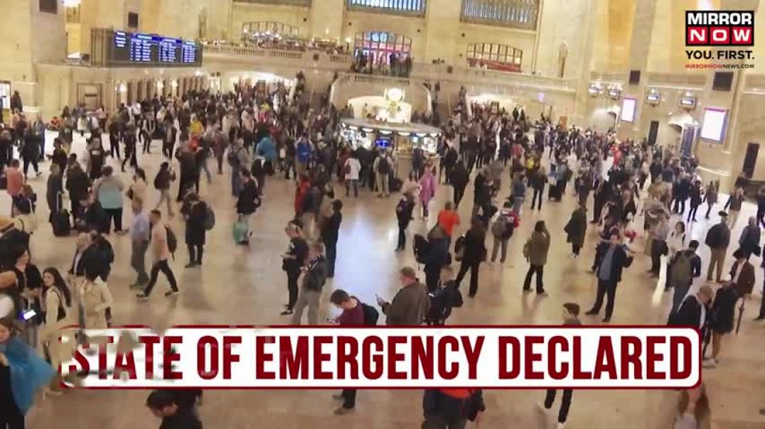 ⁣New York Flash Flood 2023   State of Emergency Declared   Wettest Day on Record   World News