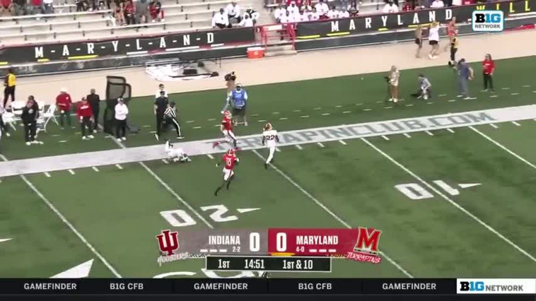 ⁣Indiana at Maryland | Highlights | Big Ten Football | Sept. 30, 2023