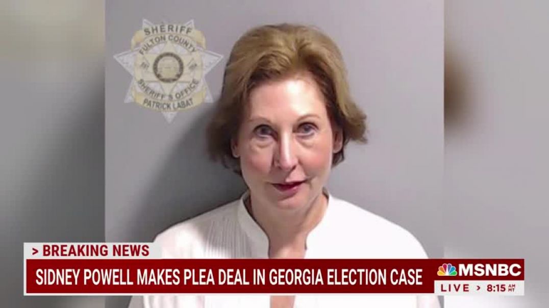 ⁣BREAKING Sidney Powell pleads guilty in Georgia election interference case