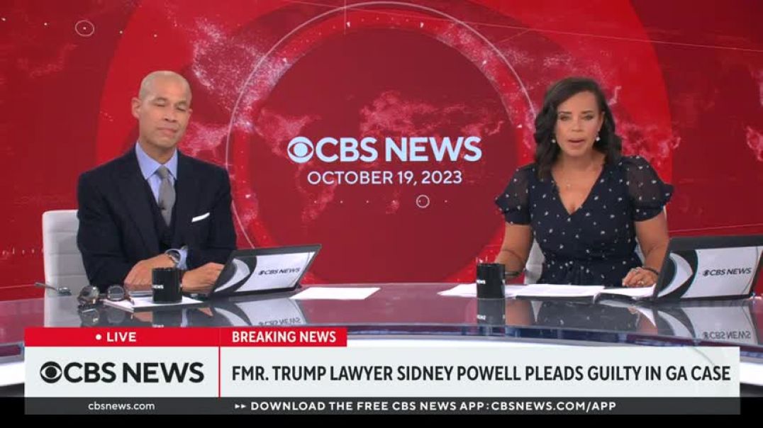 ⁣Trump-allied lawyer Sidney Powell pleads guilty in Georgia election-interference case