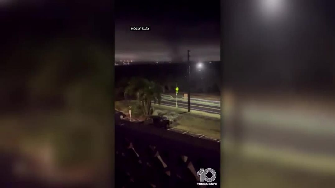 Tornado touches down in Dunedin, Florida