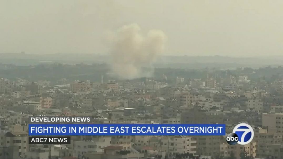 ⁣Israel-Hamas war More than 1,000 dead as fighting continues for a second day