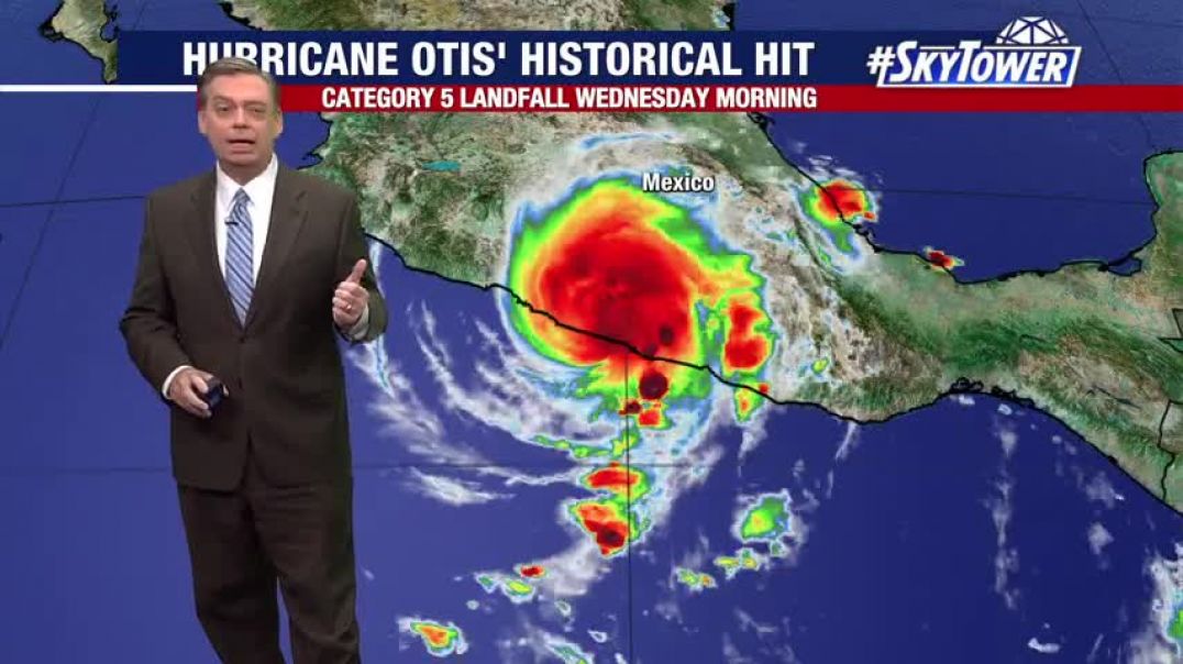 ⁣Hurricane Otis makes history
